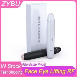 RF Gezicht Oog Massager LED Fotonentherapie Oog Gezicht Lifting Anti-aging Rimpel Oogzakken Verwijdering van donkere kringen Huidverjonging Radiofrequentie Schoonheidsinstrument