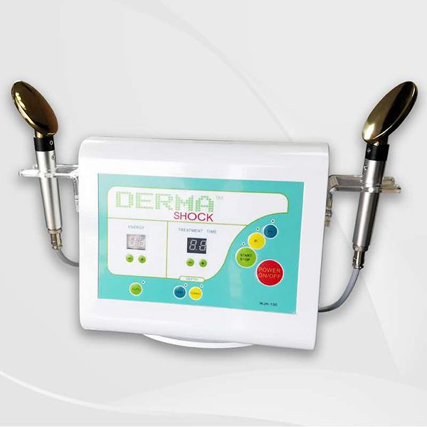 Machine de choc derma de cuillère d'or de levage de visage d'équipement de beauté multifonctionnel de rf pour l'éclairage de peau et le rajeunissement de peau