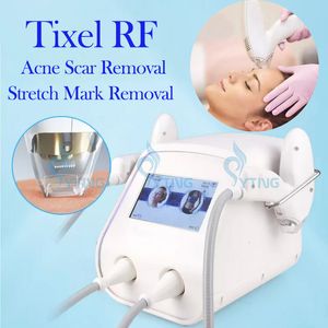 RF Fractional Microneedle Tixel RF Machine Acne litteken Verwijdering Leeftijd Spotbehandeling Verwijder striae