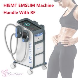 RF HiEMT NEO Esculpir el equipo de adelgazamiento Dar forma a la grasa reducir Construir músculo Dispositivo Estimulación electromagnética Emslim Beauty Machine hacer que el cuerpo sea delgado y más fuerte