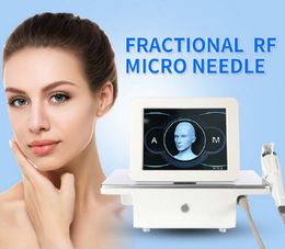 Machine de beauté à micro-aiguilles RF, pour resserrer la peau, éliminer les rides, cicatrices, acné, vergetures