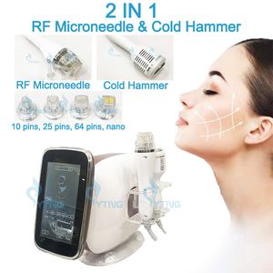 Máquina Rf Microneedling Lifting facial Eliminación de arrugas Tratamiento del acné Eliminación de estrías