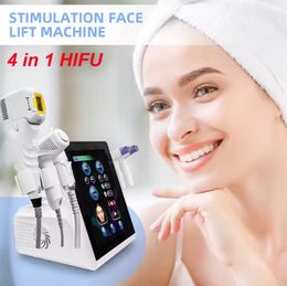 Máquina de ultrasonido Hifu con microagujas Rf, Estiramiento facial, estiramiento de la piel, ultrasonido enfocado, 2024, la más segura y efectiva