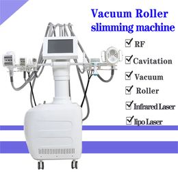 RF rouleau boby shapong machine Élimination des rides Lifting du visage Lipoloaser Rouleau de cavitation sous vide Élimination des graisses Corps amincissant l'équipement