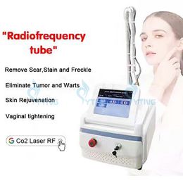 RF -buis Koolstofdioxide Laserbehandelingsmachine Fractionele CO2 Laser Skin Resurfacing Acne litteken Behandeling Vaginale aanscherping Molverwijdering