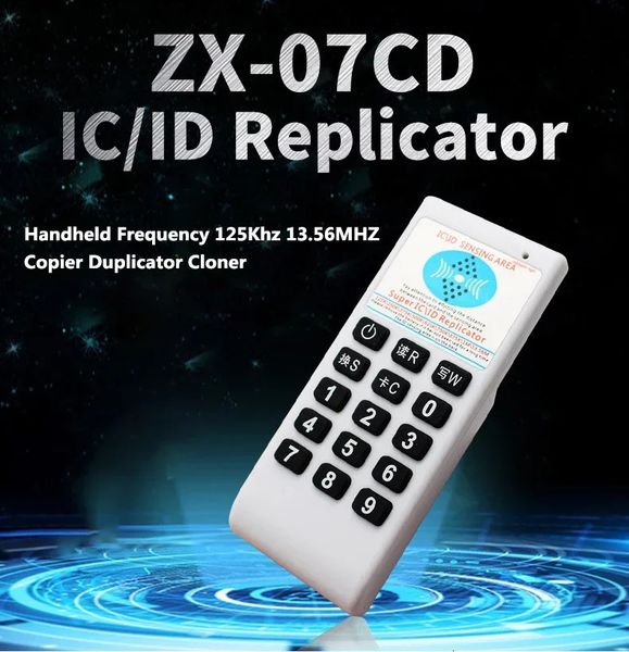 RFID 125Khz 1356MHZ copiadora duplicadora Cloner portátil NFC tarjeta IC lector escritor etiqueta de Control de acceso 240123