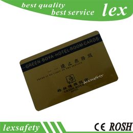 Les fabricants de cartes à puce RFID fabriquent des cartes d'identité à puce intelligente en pvc en plastique sans contact 125HZ ISO11785 TK4100