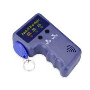 RFID Duplicator Card Reader 125kHz EM4100 Video Programmeur Writer T5577 Repetitive Wipe Type Writer 125K Handheld ID Keychain