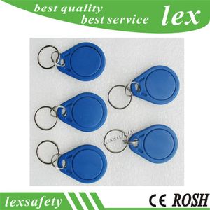 RFID ID card keytag keyfobs Frecuencia de funcionamiento de la cadena: 125KHZ RFID Price Tag cards TK4100 Fob key tags Control de acceso Cerradura de puerta