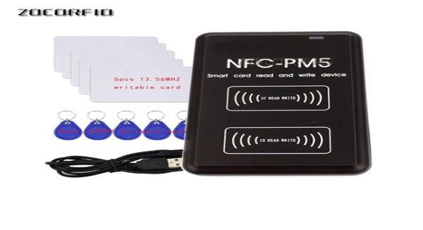 Copieur RFID NFC lecteur d'identification IC, duplicateur, Version anglaise, avec fonction de décodage complète, clé de carte intelligente 306h3483081