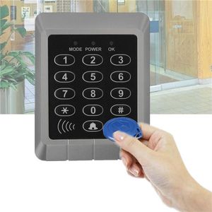 Lector de seguridad RFID Cerradura de puerta de entrada Teclado Sistema de control de acceso + 10 llaves de piezas