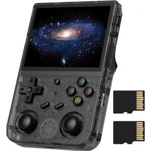 RG353V Handheld Game Console met Android 11+ Linux-systeem, 3,5-inch IPS-scherm, 64G TF-kaart, 4420+ klassieke games