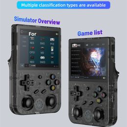 RG353V RG353VS 64/128/Touchscreen Handheld Game Spelers Android 11 Linux Dual Systeem Draagbare Video Game Console