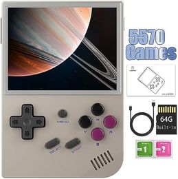 RG35XX Linux Handheld en Knoflook Handheld Game Console 3 5 IPS Scherm