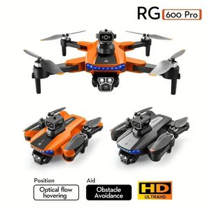 RG600PRO Luchtfotografie Opvouwbare drone met ESC dubbele camera, drie batterijen, slimme obstakelvermijding, optische stroompositionering