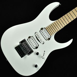 Rg6hshmtr guitare électrique plate blanche
