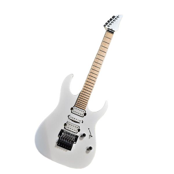 RG6HSHMTR Guitarra eléctrica blanca plana F2316465 3,58 kg Fabricada en Japón