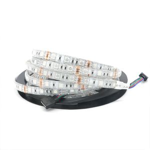 Bande lumineuse LED RGB 5050 SMD 300, 5M, étanche IP65, Flexible, DC 12V, couleur variable, pour fête de noël, lumière extérieure