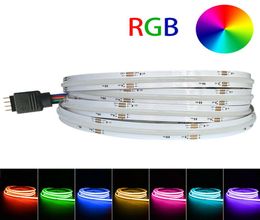 RGB COB LED-strip 24V 840LEDsm Zachte flexibele COB-tape voor binnenhuisdecoratie Verlichting7520160