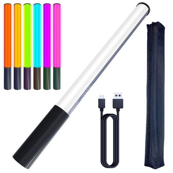 RVB Full Handheld Fill Light Couleur LED Portable Stick Light Outdoor Photo Shooting Photography Lighting Lights