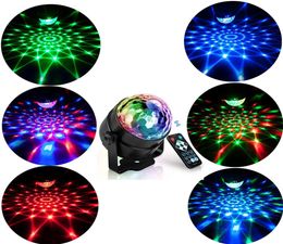 RGB LED Party Effect Disco Ball Light Stage Light laser lampe Projecteur RGB Stage lampe Musique KTV festival Party LED lampe dj light4749492