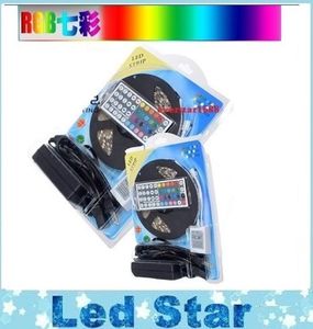 Kit de bandes LED RGB, 5050, 12V, Flexible, étanche IP65, 44 touches, contrôleur, alimentation 12V, 5a, 4042511