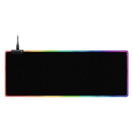 RGB Soft Gaming Mouse Pad Large Oversized LED LED Extended Mouepad Nonslip Rubber Base Computer Keyboard Pad Mat25035069299