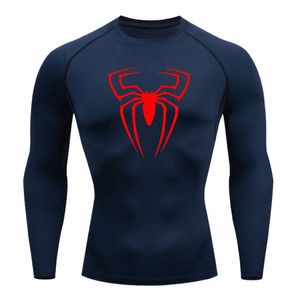 Rguard Super T-shirt à manches courtes pour hommes Compri Chemise serrée Fitn Gym Sports Running Hommes Survêtement Hero Jerseys 2099 A2xV #