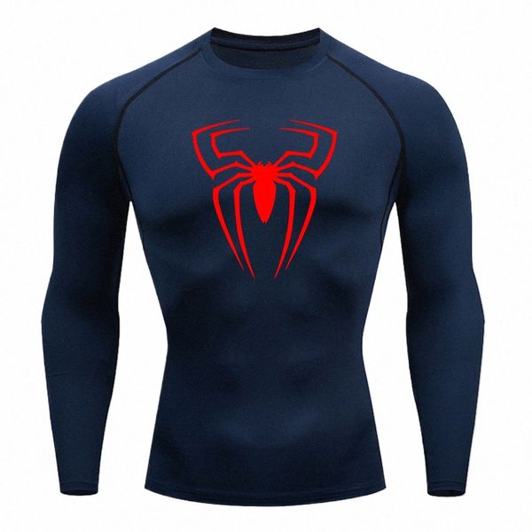 Rguard Super T-shirt à manches courtes pour hommes Compri Chemise serrée Fitn Gym Sports Running Hommes Survêtement Hero Jerseys 2099 A2xV #