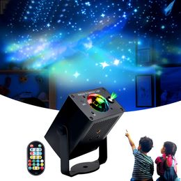 Star Projector Galaxy Light Projector Multicolor Changing LED Laser Night Light Nebula Lamp Galaxy Projector voor slaapkamer