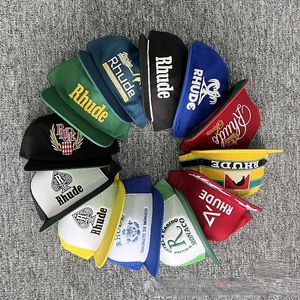 RH Casquette Designer Lettres Broidered Street Flat Baseball American Trucker pour homme femme