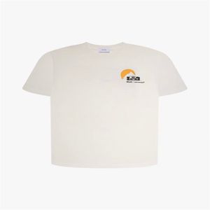 RH Designers Mens Rhude T-shirts pour l'été Hommes Tops Lettre Polos Chemise Femmes T-shirts Vêtements À Manches Courtes En Coton T-shirts Shorts fy