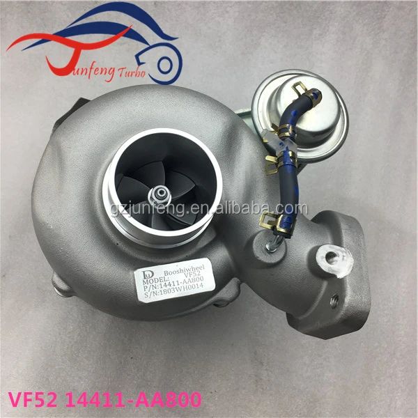 Turbocompresseur RHF55 Turbo VF52 14411AA760 14411AA800 pour moteur Subaru Legacy Outback GT 2,5 l TD EJ25