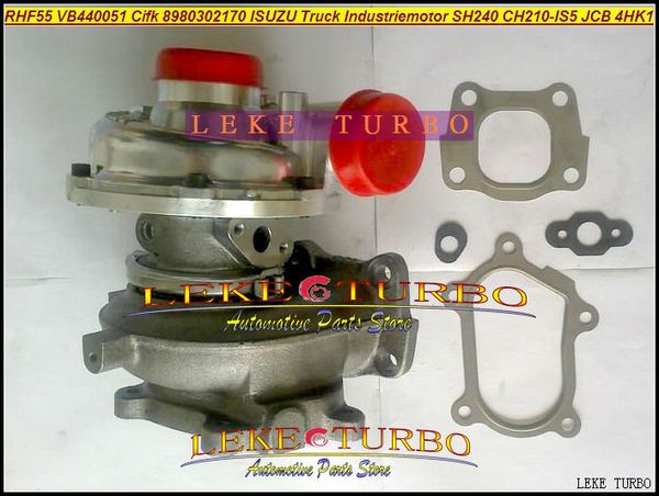 Turbocompresor Turbo RHF55 VB440051 CIFK 8980302170 para HITACHI Industrial ZX240 para camión ISUZU motor industrial SH240 JCB 4HK1