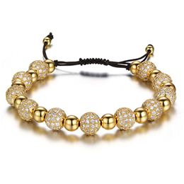 Pulseiras de corrente de bolas de strass para mulheres luxo contas de cristal pulseira femme jóias presentes pulseras mujer moda206q