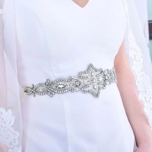 Cinturón de novia con diamantes de imitación, accesorios de vestido de novia para dama de honor de boda, vestidos de graduación, vestidos de noche, cinturones, faja para mujer