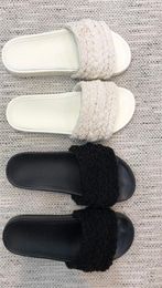 Strass flats bling letter slippers onderslippers dames zomermode luxe designer open teen sandalen
