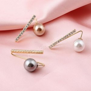 Rhinestone Pearl Broche Pins Anti-Fade Exquisite Elegante Broches Voor Vrouwen Trui Cardigan Jas Zomerjurk Charms Decoratie