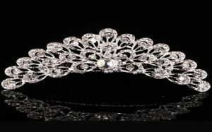 Rhinestone Wedding Party Bridal Hair Crown Women Prom Party Crystal Crowns Tiaras Hair Combs Hairclips Haaraccessoires Sieraden 168061330