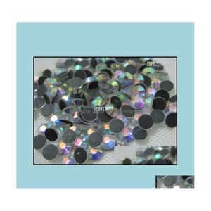 Strass Perles Lâches Bijoux Dmc 30Ss 6.5Mm Dos Plat Fix Strass Cristal Ab Pierres Finement Traitées Limite Préférentielle Ss30 Dhqti