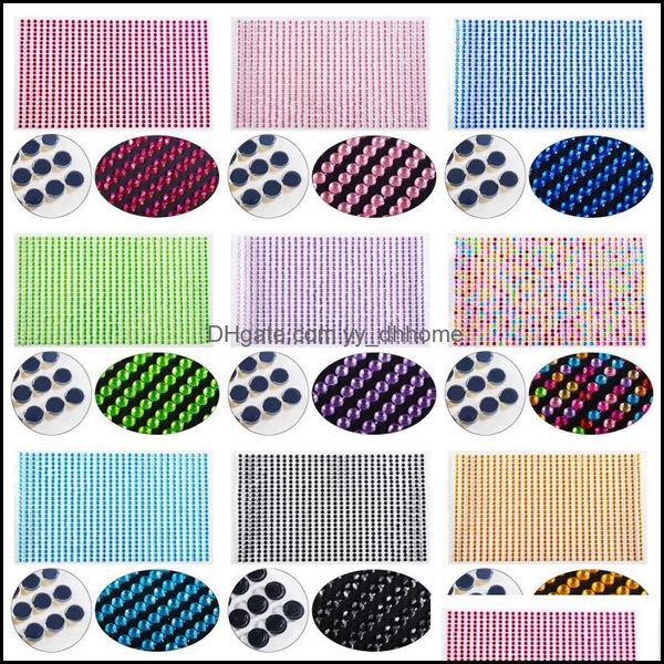 Régires M4MM5 mm6 mm Personnalité Resin Personnalité Rigiance Crystal Car Decal Nail art Accessoires