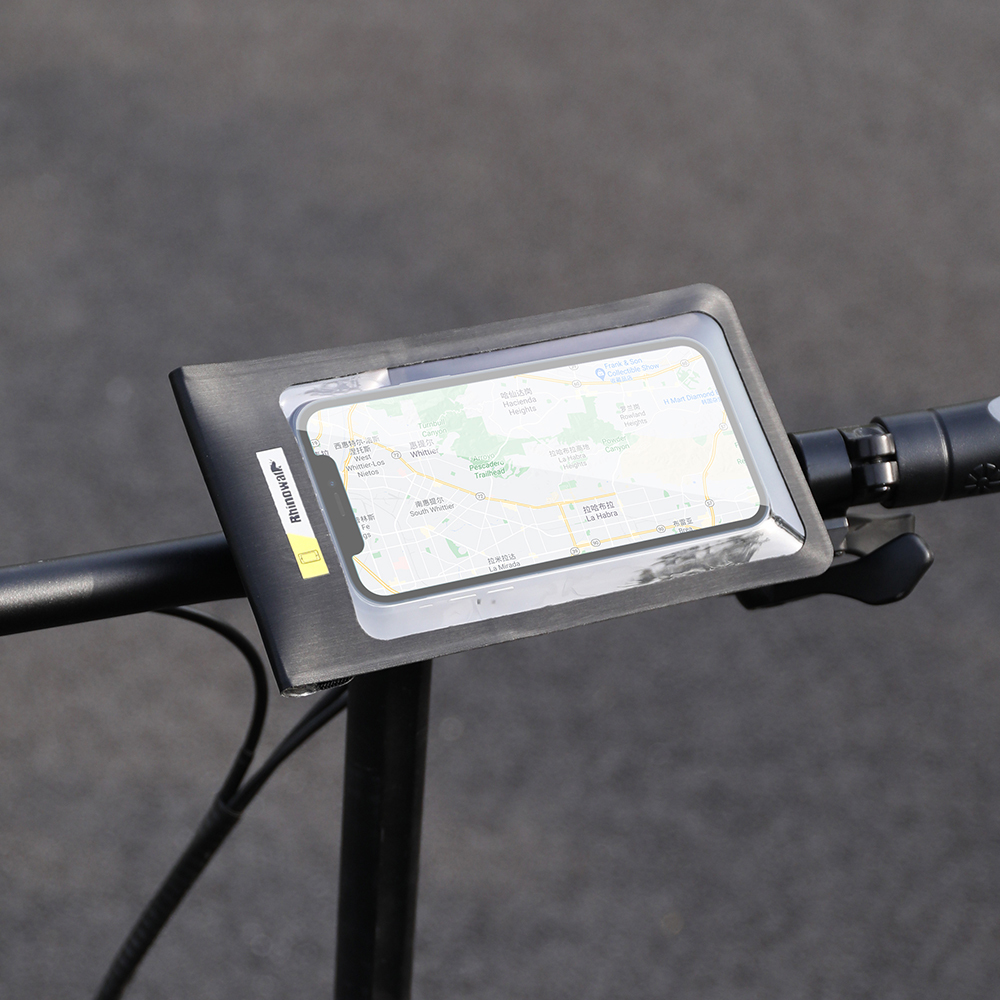 Rhinowalk -Fahrrad -Lenker -Telefon -Tasche Touchscreen -Fahrrad -Hülle für Outdoor -Reiten Drifting Surfen -Wasserdichtspackung im Freien