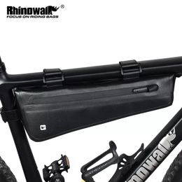 Rhinowalk – sac triangulaire de vélo, sac de Tube avant de cadre de vélo, sac de cyclisme étanche, sacoche de batterie, pochette d'emballage, accessoires 240119