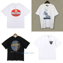 Rhud T-shirt Mens Designer Shirt Graphic Tee T-shirts Shirts For Men Thirts en coton surdimension