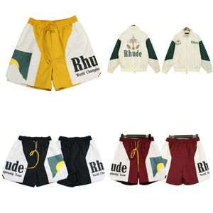 Rhude Brand Design Men Jackets printemps été manteve mantel mens veste us taille s-xl s