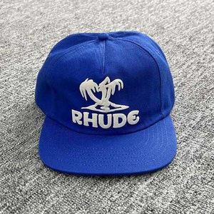 RHUDE Brand Designer Unisex Rhude Collections Caps Baseball Caps extérieurs Rhude Hat Casual Camin Couple Rhude Classic Classic Trendy Brand New Casual Wide 926