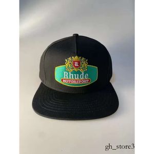 Rhude Cap Invierno Envío gratis Diseñador Sombrero Sombrero de bola Casual de ala ancha Protector solar al aire libre Gorra de béisbol Hombres y mujeres Calidad Streetwear Rhude Ajustable 232