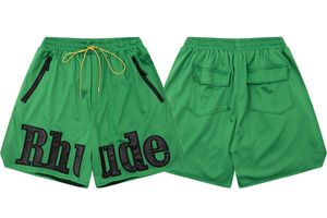Rhude Designer Mens Swimming Shorts Summer Nieuwe mode sport shorts Mens Beach Shorts Hoge kwaliteit Street Hip Hop Style Multi Style Rhude Shorts 1911