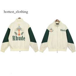 Rhude Jackets Chaqueta para hombres Diseñador Sports Suit Sports Rhude Jackets Fashion Man Ropa de marca US Tamaño S-XL Rhude 1239 1001
