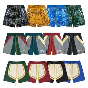 rhude hombres pantalones cortos rhude pantalones cortos para hombre diseñador para hombres pantalones cortos de diseñador hombres Algodón verano baloncesto deportes jogging moda transpirable pantalones cuartos